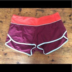 Lululemon shorts size 6